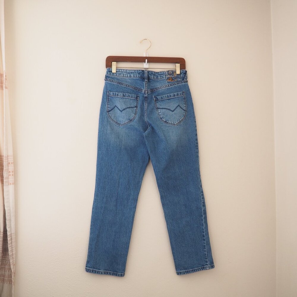 !! Cleo + Wolf High Rise Straight Jeans sz W26 L27 - Picture 7 of 8